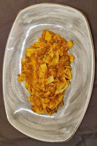 Pappardelle al ragù