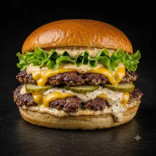 Hamburguesa La Big Donbo