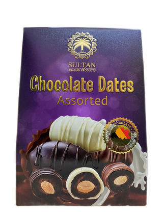 Финики с миндалем в шоколаде Chocolate Dates ASSORTED (100 гр.)