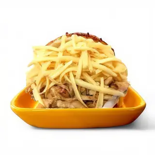 AREPA POLLO con GOUDA
