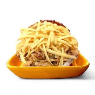 AREPA POLLO con GOUDA