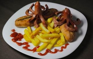 Сосиски осьминожки