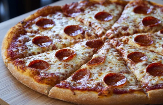 Pizza salami dulce (32 cm.)