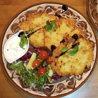 Placki ziemniaczane"Deruny"