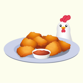 Нагетси з курячого філе з кетчупом  (150/50 г)