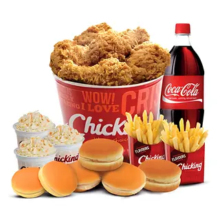 Mega Bucket Chicken - 20 pcs