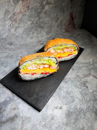Sushi Burger Creveti