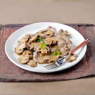 Scaloppina ai funghi porcini