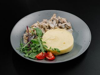 Курятина з Грибами у Вершковому соусі