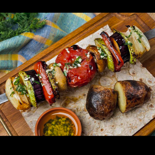 Овощной шашлык