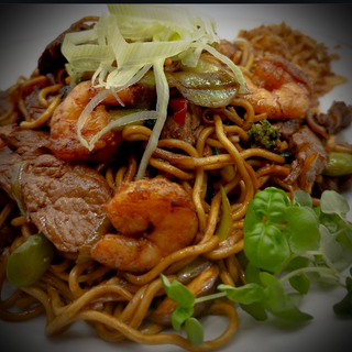 Wok Noodles De Langostino