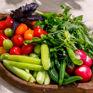 სეზონური ბოსტნეული და მწვანილი