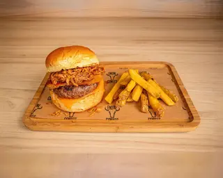 Burger pulled pork