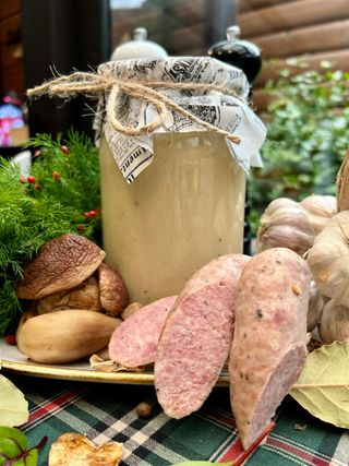 Słoik Żurek świętokrzyski  na maślance 900 ml