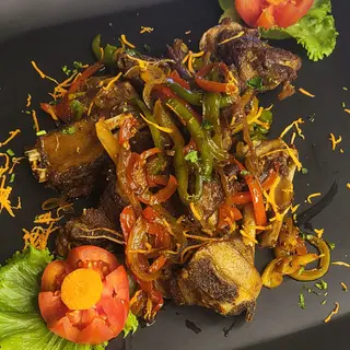 Mouton sautées 