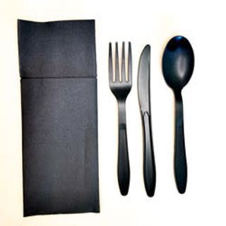 Posate e tovagliolo BIO
