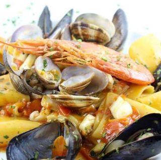 Paccheri alla pescatora