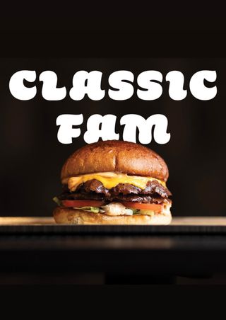 Classic burger single 