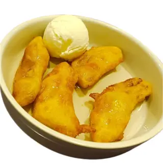 Plátano Frito con Miel