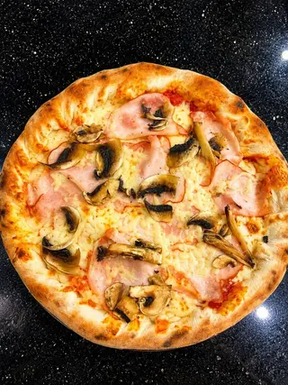 Pizza Prosciutto e Funghi 32cm