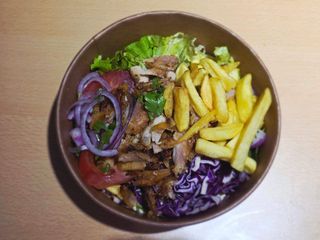 Gyros box pileći gyros