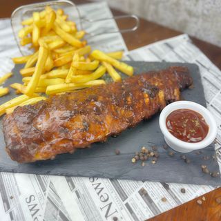 Costillas A La Barbacoa