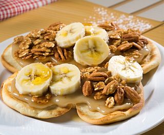 Panqueca de Manteiga de Amendoim