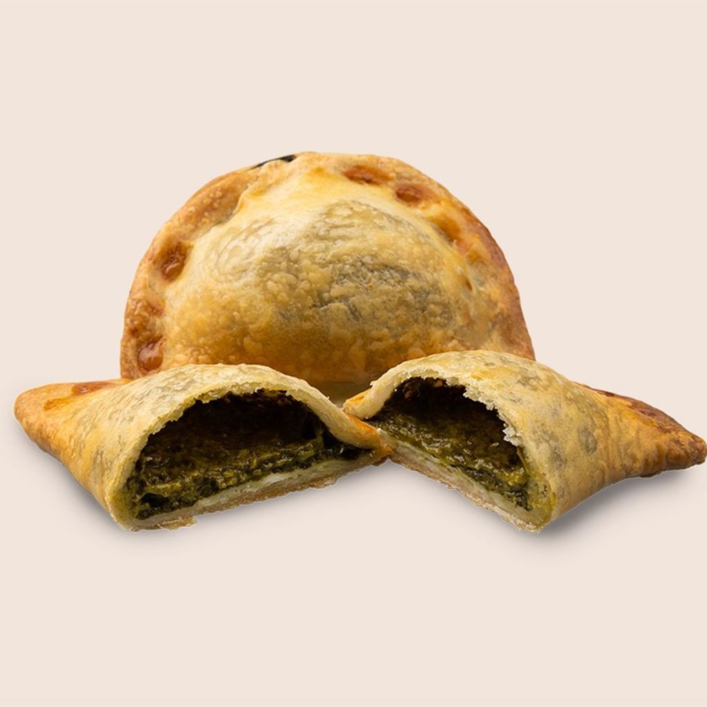 Empanadilla de espinacas y queso de cabra