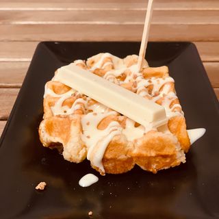 Gofre chocolate blanco 