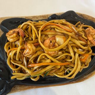 44. Spaghetti alla piastra