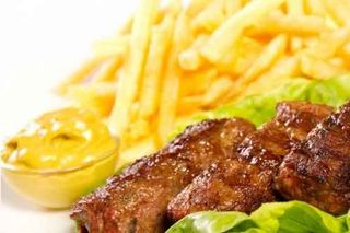 Mici la bucata cu  mustar