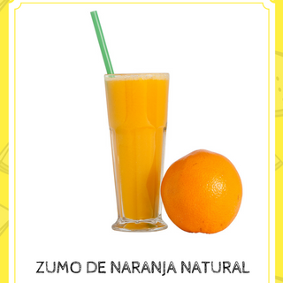 Zumo de naranja natural