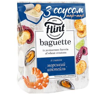 Багети Flint Морський Коктейль З Соусом 55 Г+15 Г