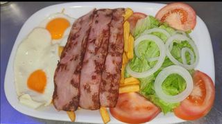 Plato de bacon