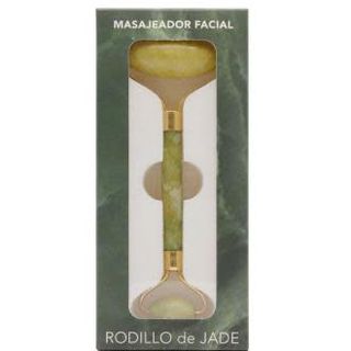 Masajeador Facial Rodillo De Jade Sys