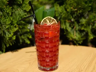 Фірмовий лимонад "Вишня-чорниця» (400g)