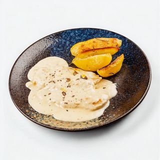 Pollo Il Calcio cu ulei de trufe si gorgonzola