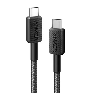Anker 322 USB-C to USB-C Cable 0.9m Braided Black