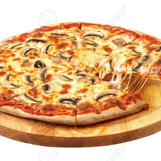 Pizza De Champiñones (Mediana)