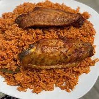 Basmati Jollof Rice & Turkey