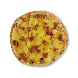 Patate e salsiccia classica