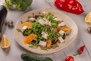 Салат из печёной свеклы