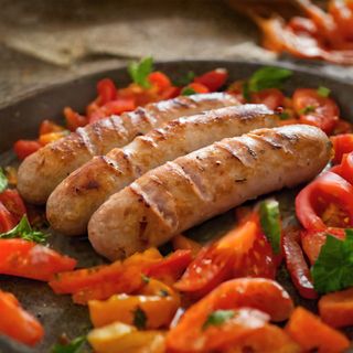 Grilled Chicken Sausages