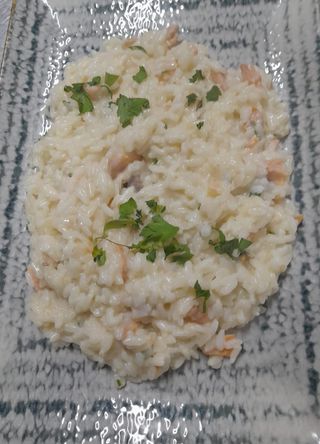 Risotto al Salmone