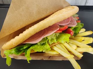 Голям тостер с хамбургски салам (500г)