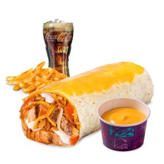 ¡NUEVO! Menú Nacho Cheese Drip Burrito Pepper Jack