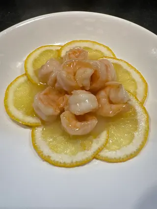 Gamberi al limone