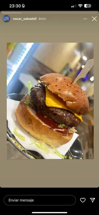 Hamburguesa Casera