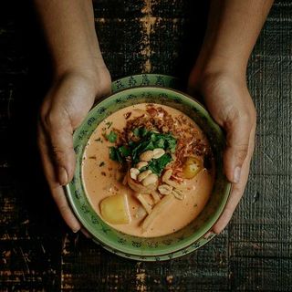 Caril Thai Massaman de Camarão