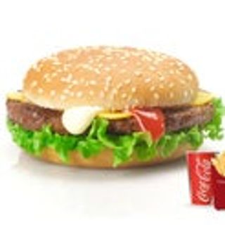 Panino cheese burger menù